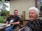 Josh and grandma (67kb)