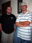 Joey and Josh at the Lanza's (47kb)